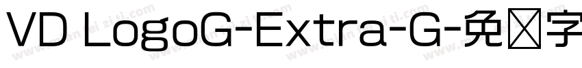VD LogoG-Extra-G字体转换